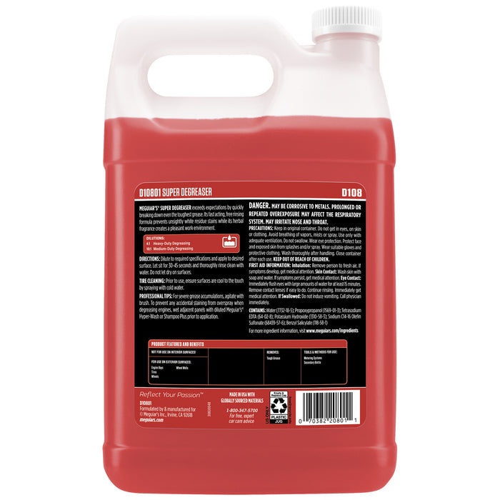 Meguiar’s Super Degreaser – Degresant Profesional Puternic (D10801, 3.78 L / 1 Gallon) [2]