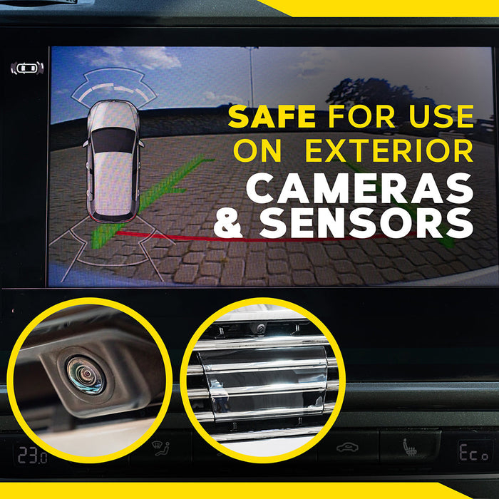 Meguiar’s Ultimate Glass Cleaner & Water Repellent – Soluție Curățare Geamuri cu Efect Hidrofob (473 ml / 16 oz) [8]