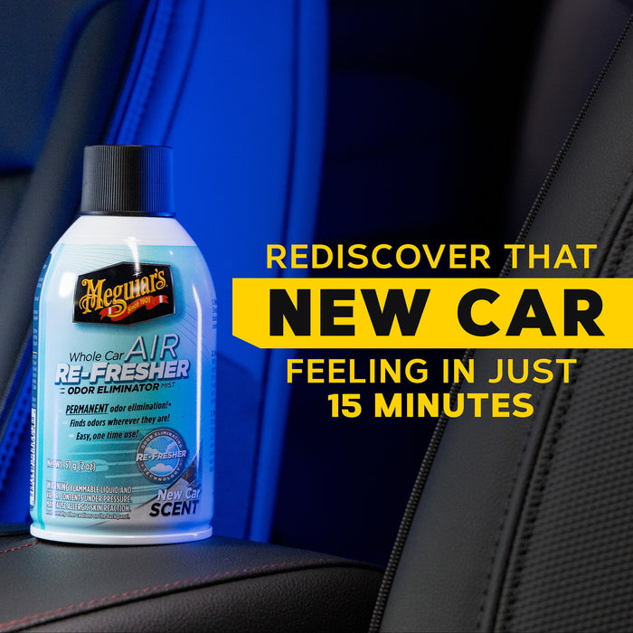 Meguiar’s Whole Car Air Re-Fresher Odor Eliminator – Fiji Sunset Scent (59 ml / 2 oz) [6]