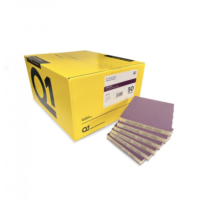 Q1® Bureți de Șlefuire Față-Dubla – Granulație MICROFINE 1000/1200/1500 [2]