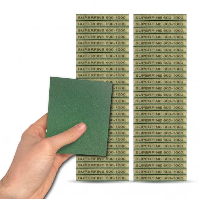 Q1® Двусторонние Шлифовальные Губки – Степень SUPERFINE 600/800/1000 [2]