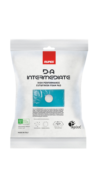 RUPES D-A INTERMEDIATE FOAM PAD – Pad intermediar pentru corecție și finisare (DA) [4]
