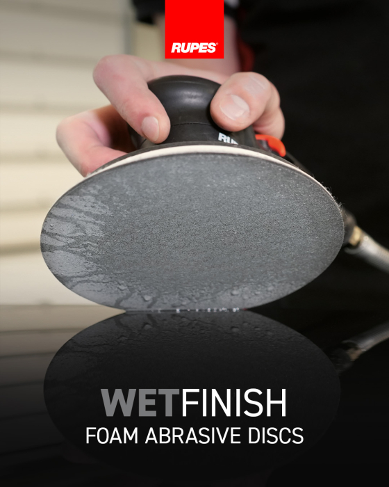 RUPES WETFINISH Foam Abrasive Discs Ø150mm – Discuri Abrazive pentru Finisare Ultra-Fină P3000 [5]