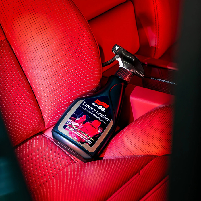 Soft99 Luxury Leather – Средство по Уходу за Кожей и Пластиком (500 мл) [2]