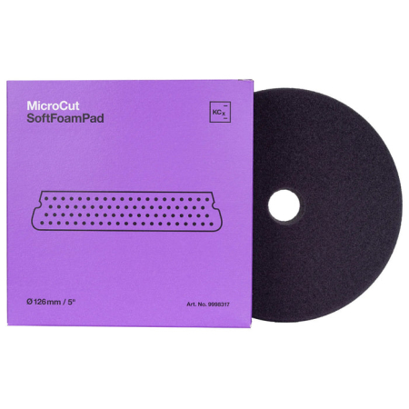 Professional - Koch Chemie Micro Cut Soft Foam Pad  – Burete super-fin pentru eliminarea hologramelor și finisare perfectă
