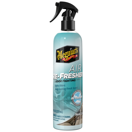 Odorizante auto - Meguiar’s Air Re-Fresher Odor Fighting Spray New Car Scent – Spray Eliminare Mirosuri cu Parfum „Mașină Nouă”