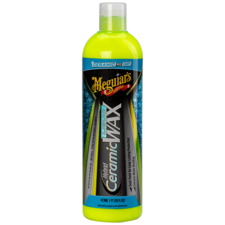 Ceară & Protecție - Meguiar’s Hybrid Ceramic Liquid Wax G200416 – Ceară Auto cu Protecție Ceramică SiO₂ (473 ml / 16 oz)