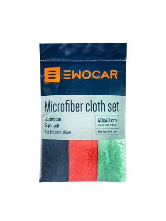 Interior - Microfiber Cloth Pack Of 3 – 320GSM
