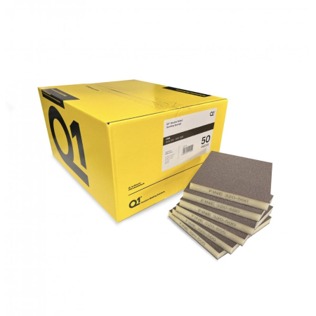 Refinish - Q1® Bureți de Șlefuire Față-Dubla – Granulație FINE 320/400/500