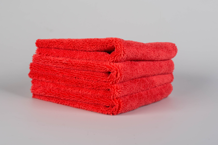 Polish & Glaze - Red Microfiber Cloth 400GSM
