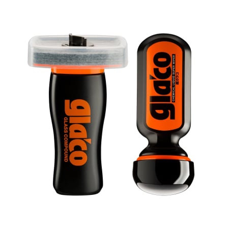 Exterior - Soft99 Ultra Glaco + Glaco Glass Compound Roll On – Set premium de curățare și protecție pentru geamuri