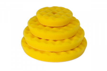 WAFFLE FINE Polishing Foam Pad for Rotary Polishers [5]