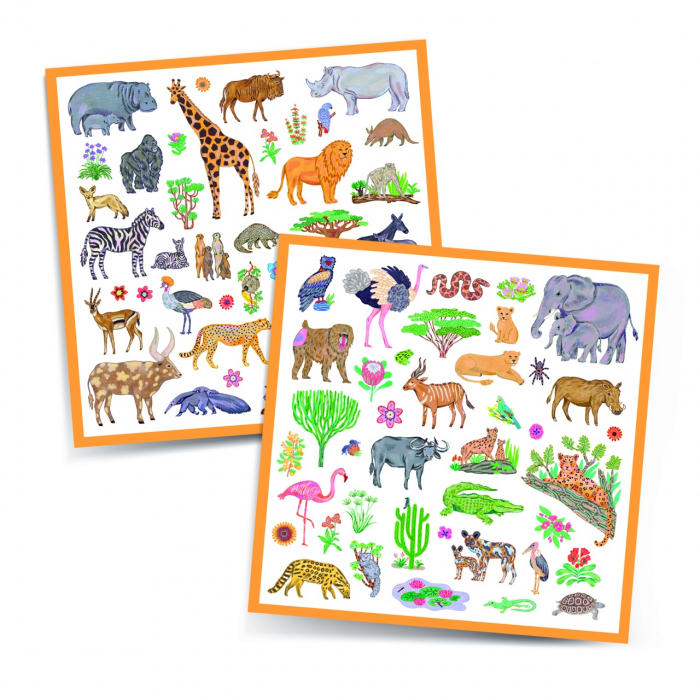 Abtibilduri Kenya, Djeco [2]