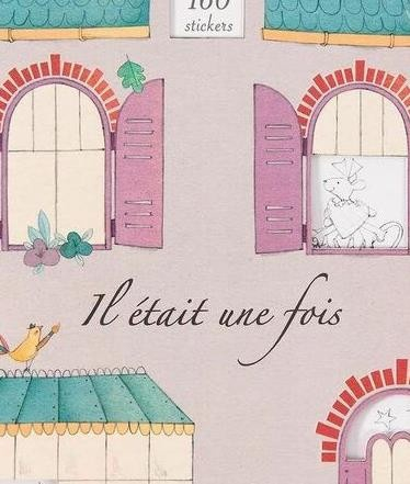 Carte de colorat cu abtibilduri, A fost odata, Moulin Roty [4]