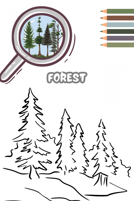 (Gratuit) Carte de colorat "The Little Explorer" [3]