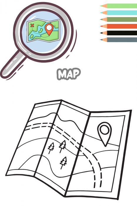 (Gratuit) Carte de colorat "The Little Explorer" [2]
