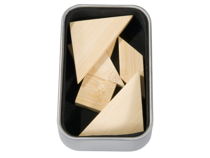 IQ Test Tangram in cutie metalica, Fridolin [2]