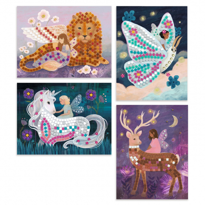 Joc creativ mozaic Unicornul fermecat, Djeco [2]
