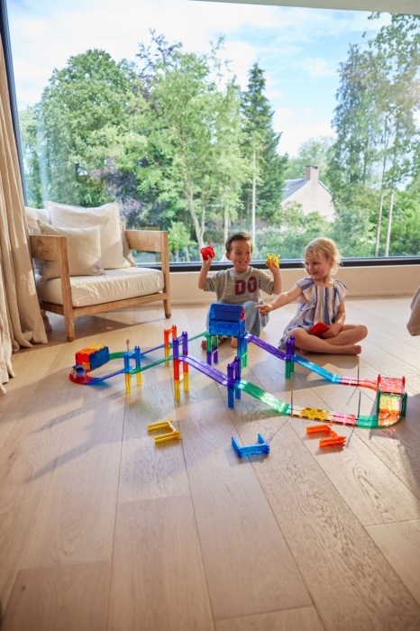 Jocuri magnetice Traseu de curse 65 piese, Cleverclixx [5]