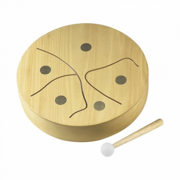 Jucarie Montessori Instrument muzical toba de lemn, Egmont Toys [2]