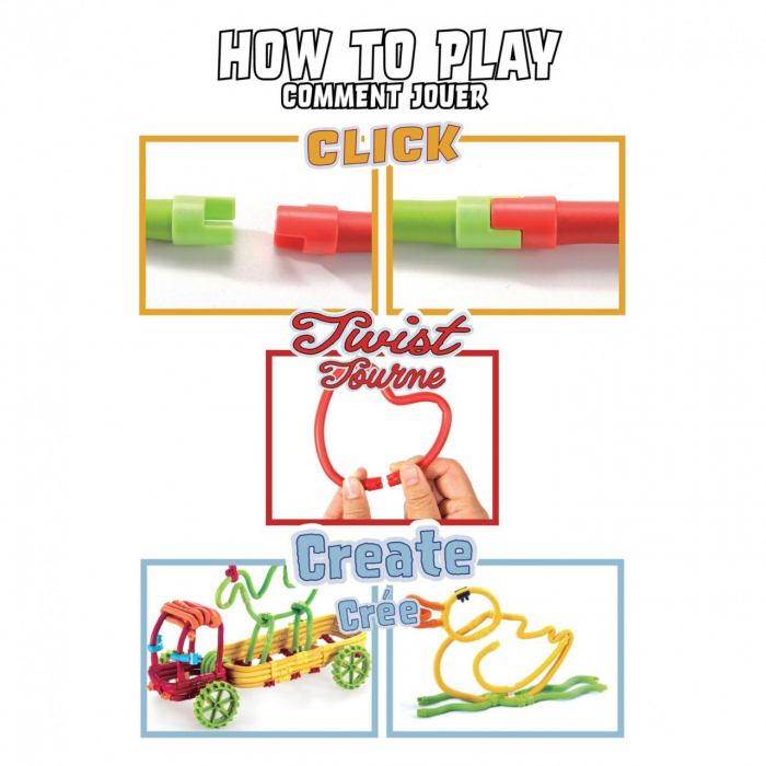 Set de construit cu magnet Spaghetteez 35 piese [5]