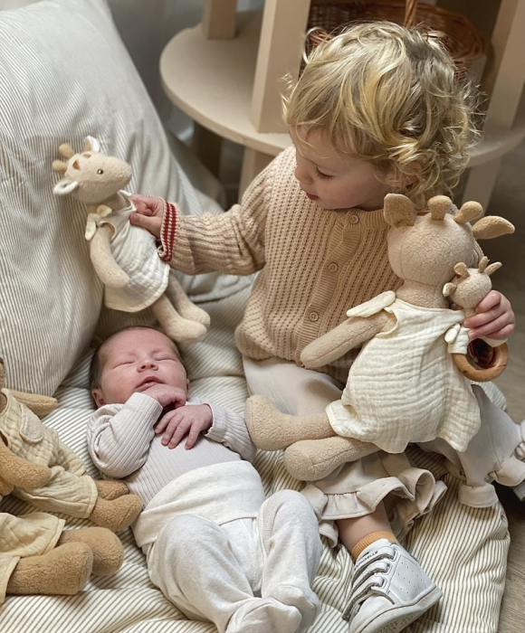 Zornăitoare din Lemn Girafa Leoni, Egmont Toys [4]