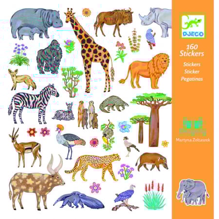 Jocuri - Abtibilduri Kenya, Djeco