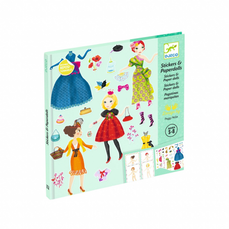 Jocuri creative - abtibilduri-repozitionabile-moda-djeco