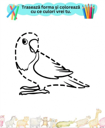 Carte de activități 2 In 1 - Învățăm Animalele, 3+ [2]