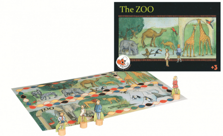 De jucat în călătorii - Joc animale si culori la zoo, Egmont Toys
