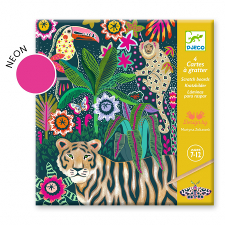 Jocuri creative - Joc creativ de razuit Rococo, Djeco