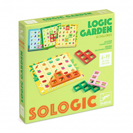 jocuri de societate - Joc de logica Logic Garden, Djeco