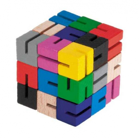 De jucat în călătorii - Joc logic IQ Colour Sudoku Cube, Fridolin