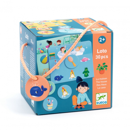jocuri de societate - Joc loto Casa, Djeco