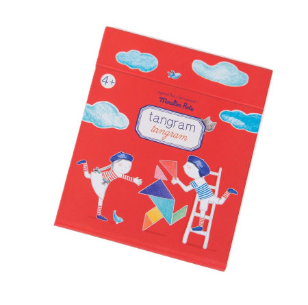 Jocuri - Joc magnetic educativ Tangram, Moulin Roty
