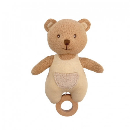 Toate - Ursuletul muzical Marcel din bumbac organic, Egmont Toys