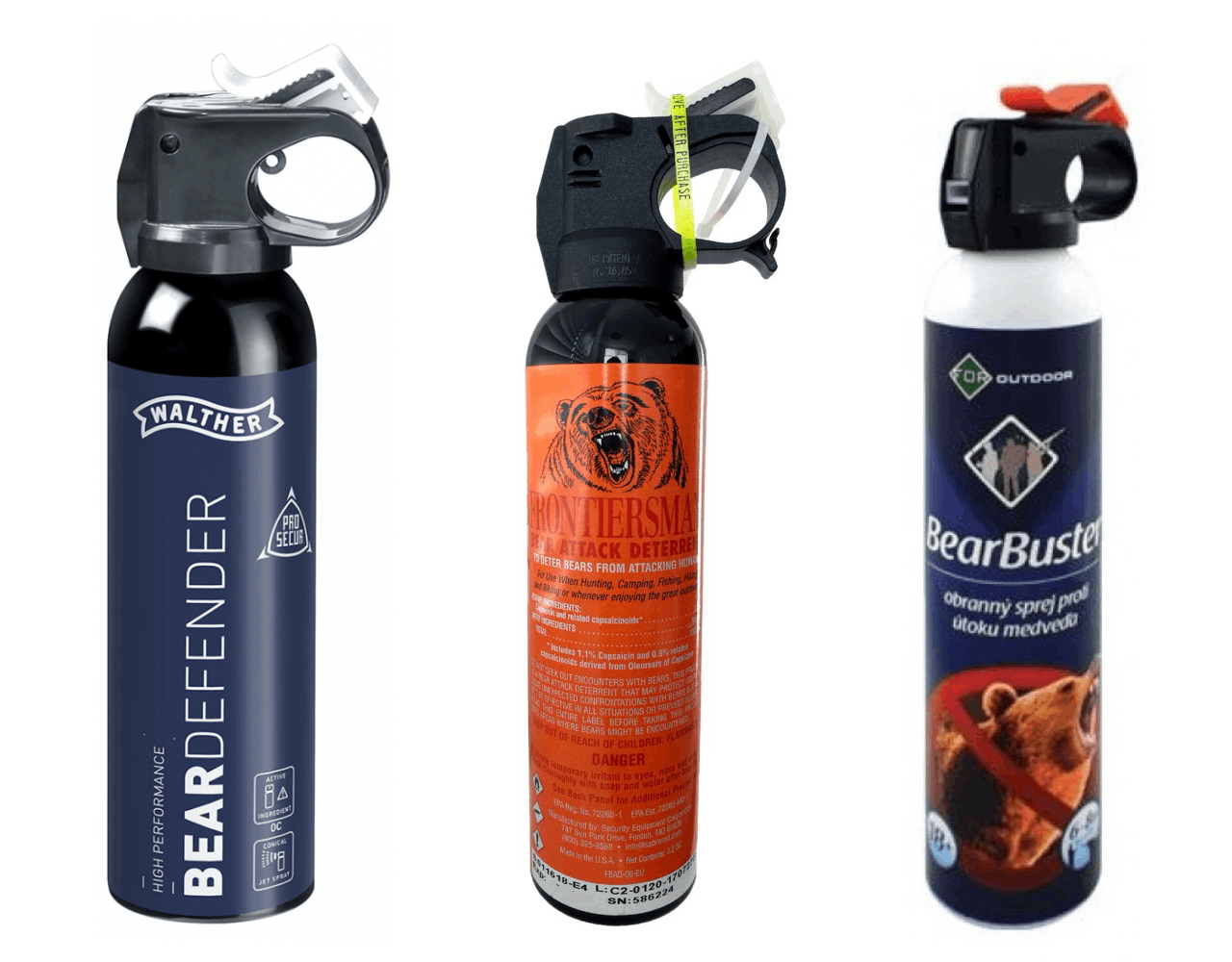 Spray urs - ghidul complet spray-uri de aparare impotriva ursilor