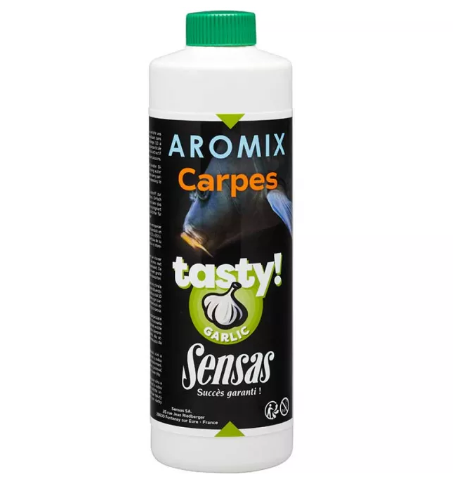 ADITIV SENSAS LICHID CARP TASTY AROMIX GARLIC, 500 ML [1]