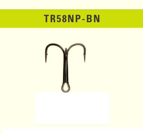 ANCORA TRIPLA MUSTAD TR58BLN, NR 2, 6 BUC / PLIC [1]