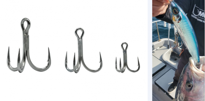 ANCORA TRIPLA MUSTAD TITAN STEEL JL75NPTS, NR 1, 6 BUC / PLIC [2]