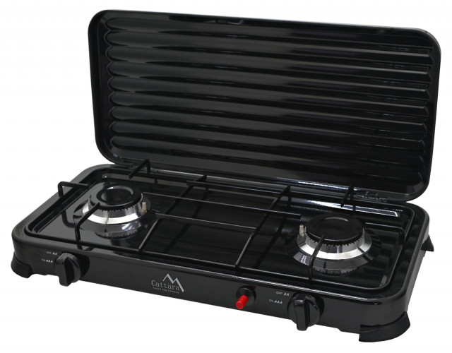 Aragaz portabil cu 2 arzatoare Cattara Family [2]