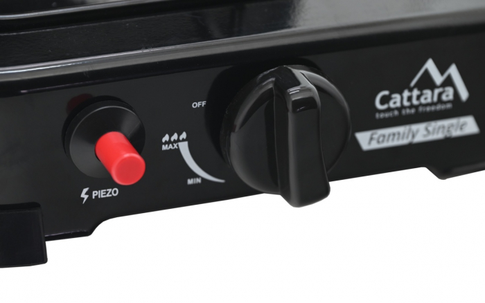 Aragaz portabil Cattara Traveler Family Single, aprindere piezzo [3]