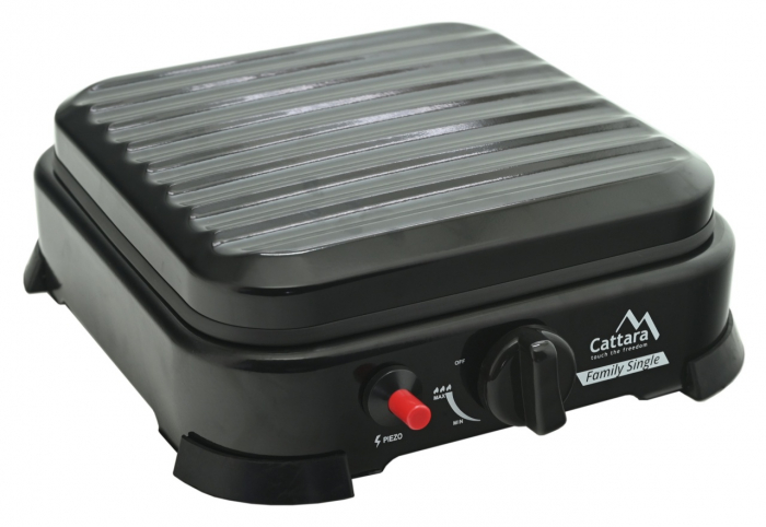 Aragaz portabil Cattara Traveler Family Single, aprindere piezzo [2]