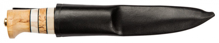 CUTIT HELLE ARV, OTEL INOX, TEACA PIELE, LAMA 87 MM [2]