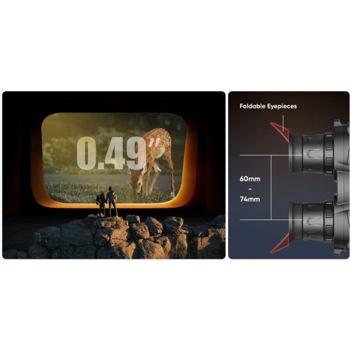 Binoclu cu termoviziune Hikmicro Habrok Pro HX60LS 1920x1080 [8]