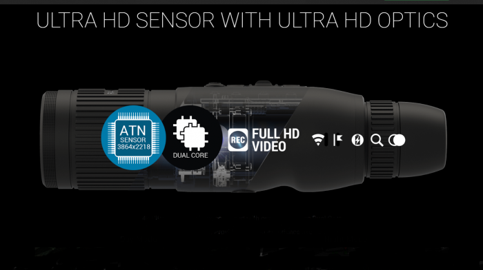 BINOCLU ATN DAY/NIGHT BINOX 4K 25MM 4-16X 3864X2218 WIFI [2]