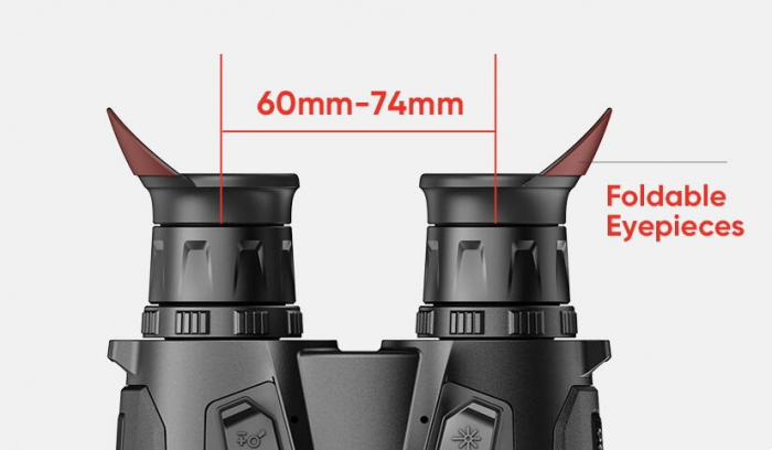 Binoclu cu vedere termica Hikmicro Habrok 4K HE25LN 5,5-22X60 1920X1080 [3]