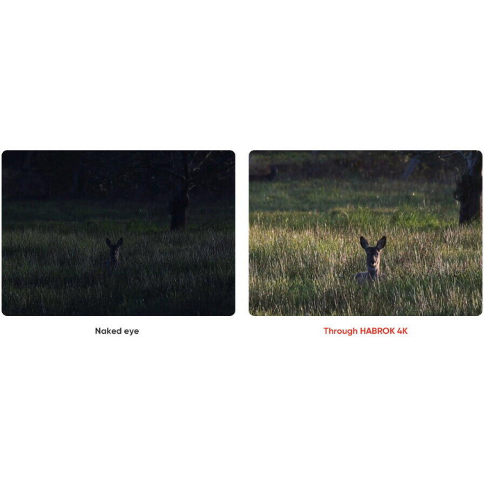 Binoclu cu vedere termica Hikmicro Habrok 4K HE25LN LRF 5,5-22X60 256X192 64GB [8]