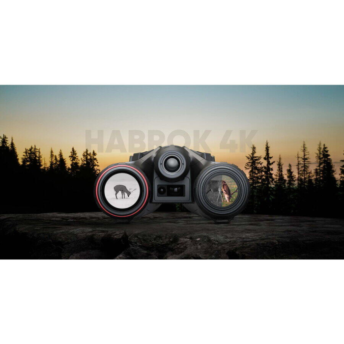 Binoclu cu vedere termica Hikmicro Habrok 4K HE25LN LRF 5,5-22X60 256X192 64GB [4]