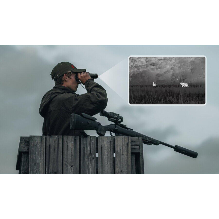 Binoclu cu vedere termica Hikmicro Habrok 4K HE25LN LRF 5,5-22X60 256X192 64GB [10]